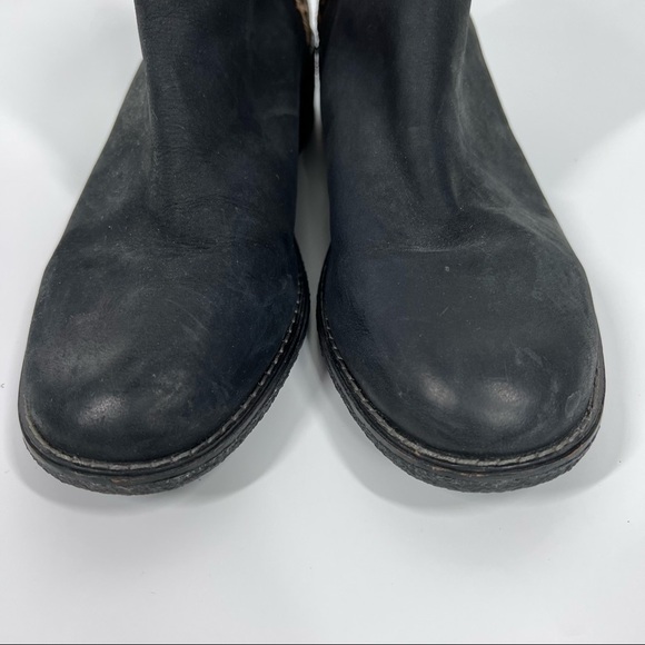 SPERRY Maya Belle Leopard Black Leather Bootie Sz 8 - Picture 5 of 9